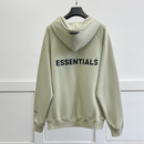 Oversized essentials zíper hoodies marca de moda letras de borracha com zíper camisolas de algodão masculino e feminino streetwear casaco